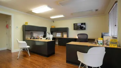 View of office at Pilot Mountain, NC facility.