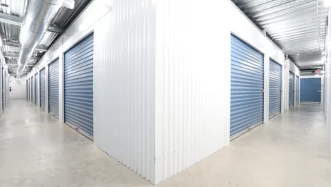 interior hallway with units