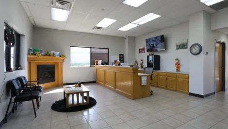 Interior rental office