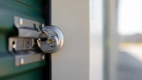 Storage lock at Centerton, AR Superior Storage facility.