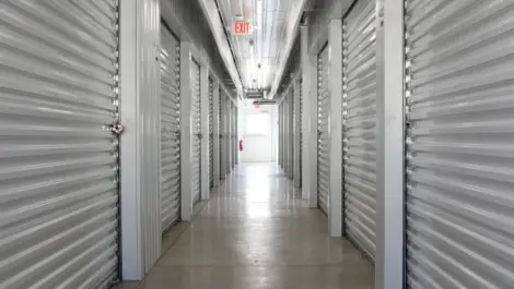 Indoor storage units at Centerton, AR Superior Storage facility.