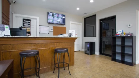 interior rental lobby