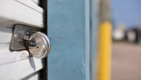 Storage lock at Springdale, AR Superior Storage facility.