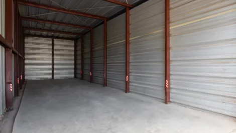 Interior storage at Springdale, AR Superior Storage facility.