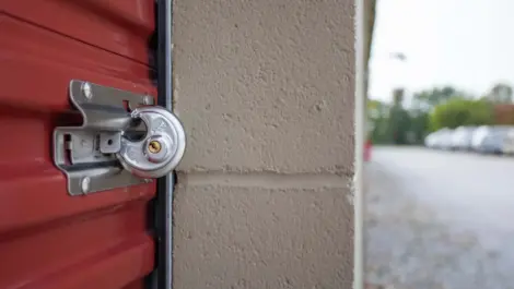 Storage lock at Bentonville, AR Superior Storage facility.