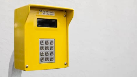 Keypad at Mooresville, NC Superior Storage facility.