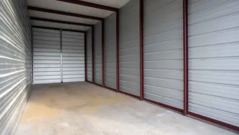 Interior of storage unit at Kenosha, WI Superior Storage facility.