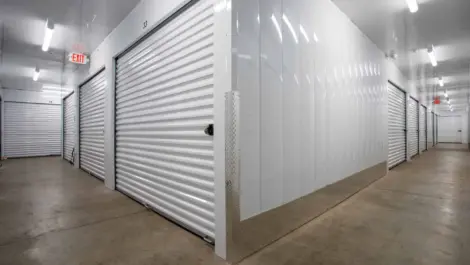 Interior storage unit at Fond Du Lac, WI Superior Storage facility.