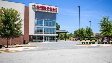 Exterior of Mooresville, NC Superior Storage facility.