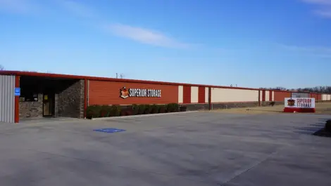 Exterior of Farmington, AR facility.