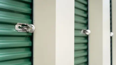 Storage locks at Madison, WI Superior Storage facility.