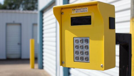 Keypad at Springdale, AR Superior Storage facility.