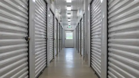 Interior storage units at Madison, WI Superior Storage facility.