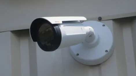 Security camera at Madison, WI Superior Storage facility.